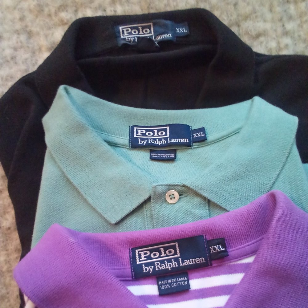 POLO Golf Shirts 3-Pack